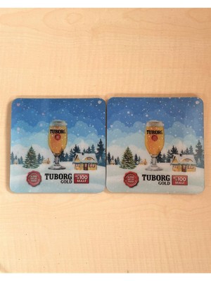 Sanat Taciri 6 Adet Tubborg Bardak Altlığı Plastik Altlık