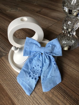 Sp Accessories Fiyonk Kurdele Model Mavi Otomatik Klipsli Toka