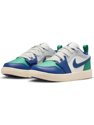 Nike Jordan 1 Low Alt Ps Çocuk Basketbol Ayakkabısı Rare Air Cırtlı Deri Ayakkabı | DR9748-147