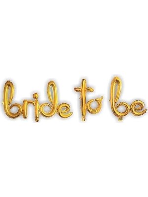 Daisy Store Patladı Gitti Elyazlı Bride To Be Folyo Balon