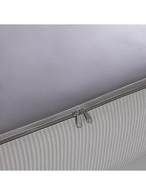 Daisy Store 3'lü Büyük Boy Gri Renk Stuff & Things Altı Hurç Set