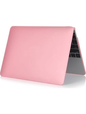 Daisy Store Pro 13 Inç Kılıf M1-M2 ile Uyumlu, Mat Sert Kılıf A1706 A1708 A1989 A2159 A2251 A2289 A2338, Çizilmeye ve Darbelere Dayanıklı Koruma Kapak Açık Pembe