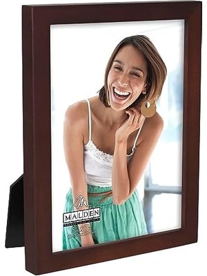 Daisy Store Uluslararası Tasarımlar Koyu Ceviz Konsepti Ahşap Resim Çerçevesi, 5x7, Ceviz