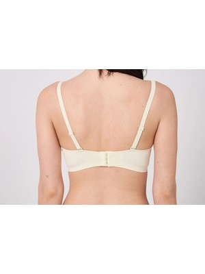 Ang Butik Freshness MSF05 Destekli V Dekolte Lazer Kesim Sütyen