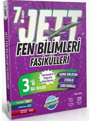 Daisy Store 7. Sınıf Jett Fen Bilimleri Fasikülleri