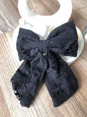 Sp Accessories Fiyonk Kurdele Model Siyah Otomatik Klipsli Toka