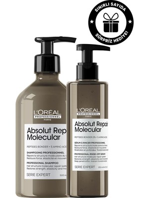 L'Oréal Professionnel Serie Expert Absolut Repair İçten Dışa Güçlendirici Molecular Bakım Seti