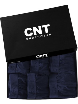 Cnt Erkek Boxer Likralı 6'lı Premium Paket