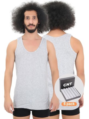 Cnt Erkek Atlet Pamuklu Basic 6'lı Premium Paket