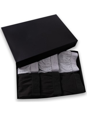 Cnt Erkek Boxer Likralı 6'lı Premium Paket