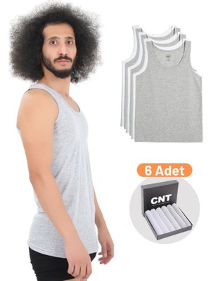Cnt Erkek Atlet Pamuklu Basic 6'lı Premium Paket