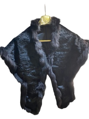 Moda Kürklü Şal