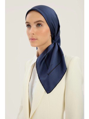 Maisa Pak Tivil Ipek Eşarp 90*90 cm - Saks