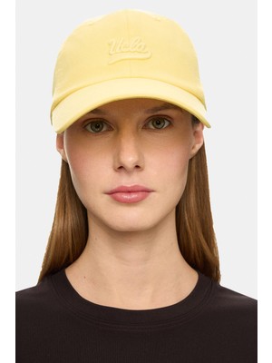 Fortuno Sarı Baseball Cap Nakışlı - Unisex Şapka