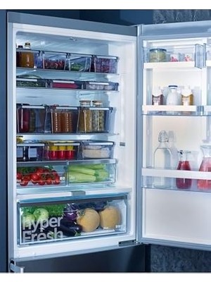 Daisy Store M-E27-10-25 Düzenleyici Raf, Dikdörtgen, 290X150X100 Mm, Şeffaf Siyah