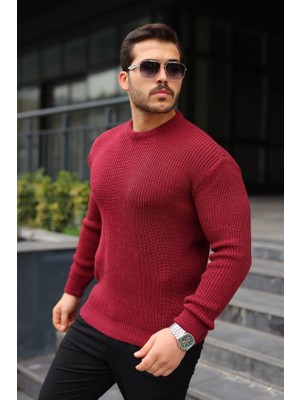 Hobilinka Erkek Bisiklet Yaka Örme Kazak