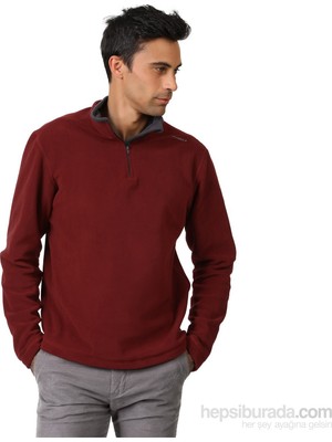 Evolite Fuga Erkek Mikro Polar Sweater - Bordo