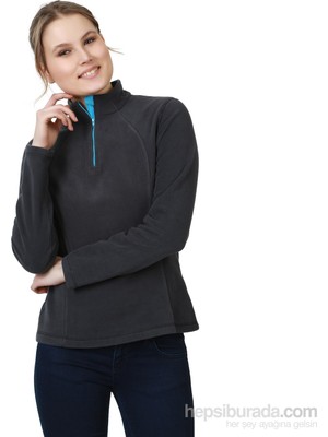 Evolite Fuga Kadın Mikro Polar Sweater - Gri