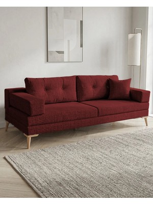 Velura Home & Living Zeri Modüler Koltuk & Kanepe - Bordo - 173