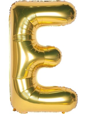 Daisy Store Folyo Balon E Harfi Helyum Balon 36 cm Renk E BMCNM197