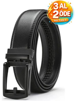 Bosskan Otomatik Tokalı Takım Elbıse Deliksiz Klasik Kemeri