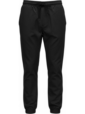 Genel Dokuma Kumaş Jogger Pantolon