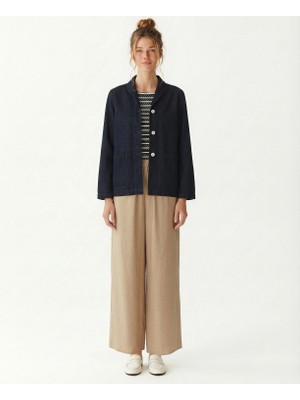 Yargıcı Regular Dik Yaka Uzun Kol Ceket