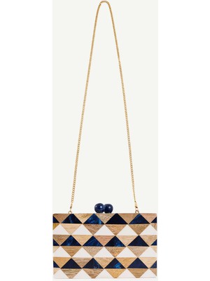 Yargıcı Desenli Ahşap Kutu Portföy