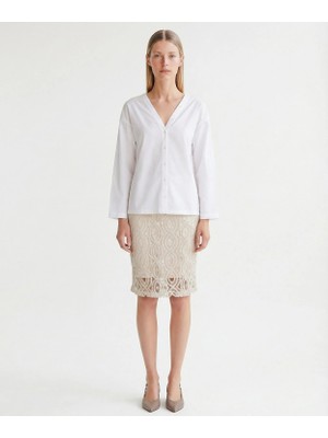 Yargıcı Regular V Yaka Uzun Kol Gömlek