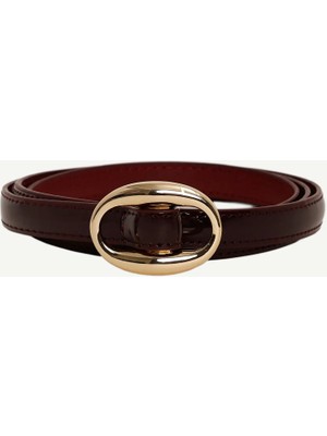 Yargıcı Oval Tokalı Kemer