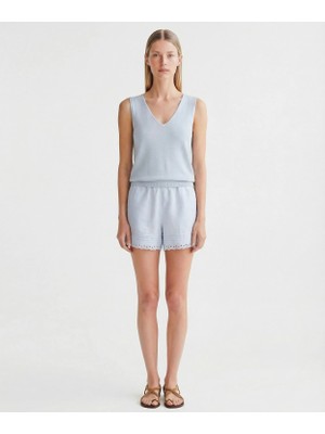 Yargıcı Regular V Yaka Kolsuz Kazak