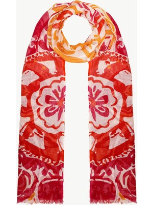 Yargıcı Soyut Desenli Şal