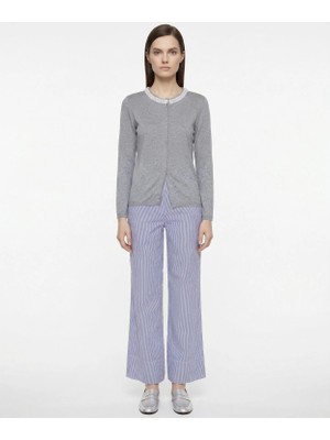 Yargıcı Regular Bisiklet Yaka Uzun Kol Hırka