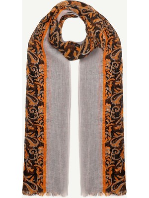 Yargıcı Paisley Desenli Şal