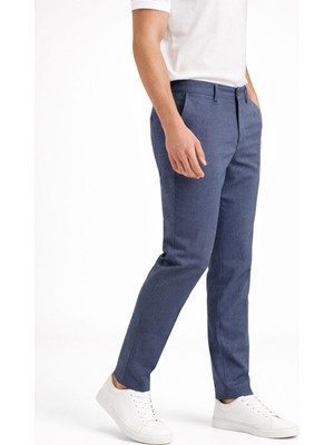 Captiva Italyan Kesim Slim Fit Erkek Keten PANTOLON-5419