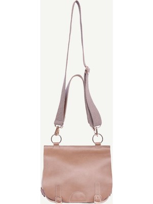 Yargıcı Kapaklı Deri Çapraz Çanta