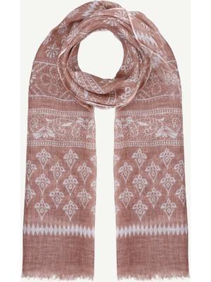 Yargıcı Etnik Desenli Şal