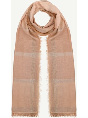 Yargıcı Blok Desenli Şal