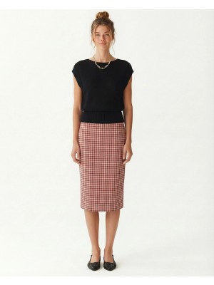 Yargıcı Regular Kayık Yaka Kolsuz Kazak