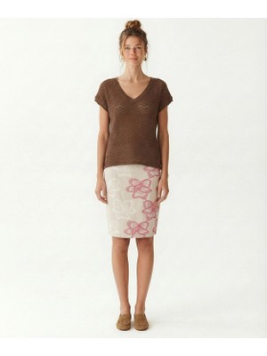 Yargıcı Regular V Yaka Kısa Kol T-Shirt