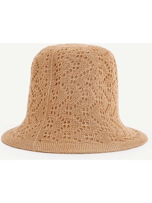 Yargıcı Dantel Dokulu Şapka