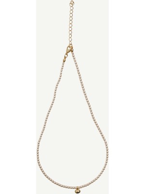 Yargıcı Minimal Uç Detaylı Kolye