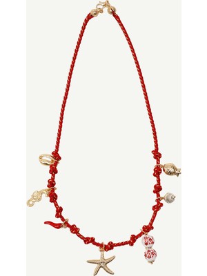 Yargıcı Charm Detaylı Kolye