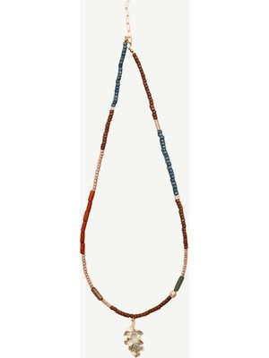 Yargıcı Ahşap Içerikli Renkli Kolye