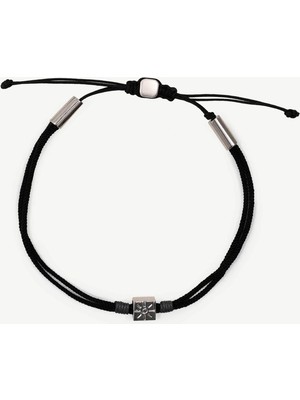 Yargıcı Metal Aksesuarlı Ip Bileklik