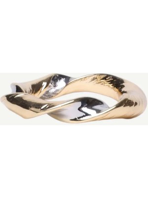 Yargıcı Iki Renkli Sarmal Yüzük