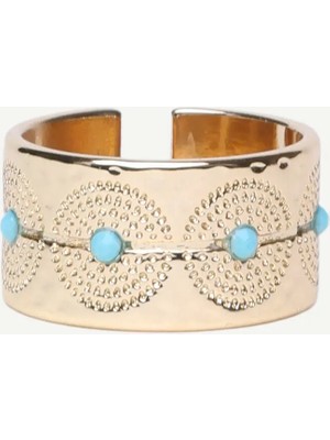 Yargıcı Mavi Taşlı Yüzük