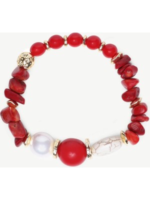 Yargıcı Mercan Detaylı Bileklik