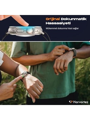 Daisy Store Ultra 2, Ultra 49MM ile Uyumlu, 49MM Ekran Koruyucu, Kolay Hizalama Çerçevesi ile Kurulum, Su Geçirmez, UHD Temperli Cam, Screen Protector, (Otomatik Hizalama Aparatlı)