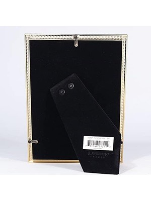 Daisy Store Frames Designs 5x7 Turner Altın ve Parlak Metal Resim Çerçevesi
